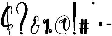 Markers Regular otf (400) Font OTHER CHARS
