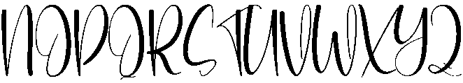 Markers Regular otf (400) Font UPPERCASE
