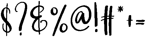 Market Regular otf (400) Font OTHER CHARS