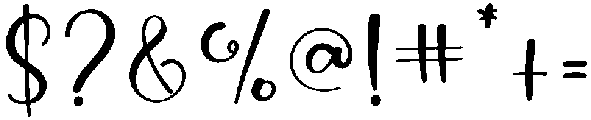 Market Regular otf (400) Font OTHER CHARS
