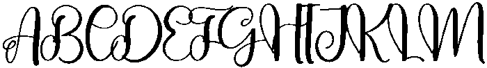 Market Regular otf (400) Font UPPERCASE