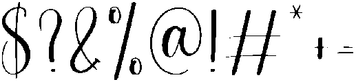 Market Regular otf (400) Font OTHER CHARS
