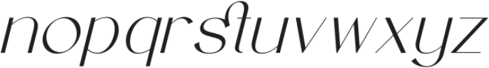 Marko Italic otf (400) Font LOWERCASE