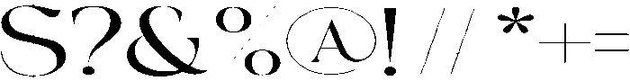 Marko Regular otf (400) Font OTHER CHARS