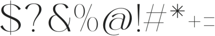 Marko otf (400) Font OTHER CHARS
