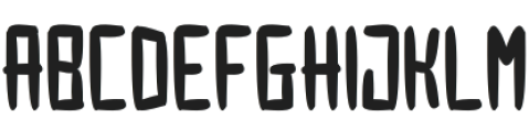 Markochop Regular otf (400) Font UPPERCASE