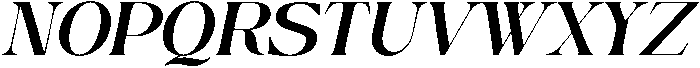Marlica Italic otf (400) Font UPPERCASE