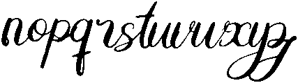 Marlina otf (400) Font LOWERCASE