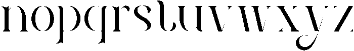 Marlita otf (400) Font LOWERCASE