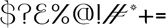 Marlow-Regular otf (400) Font OTHER CHARS
