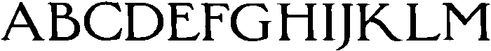 MarloweHouse BoldInk otf (700) Font UPPERCASE