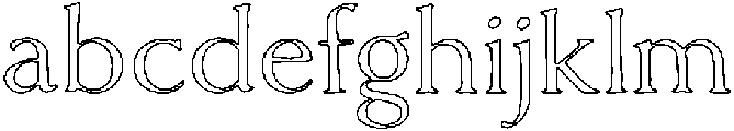 MarloweHouse Outline otf (400) FONT