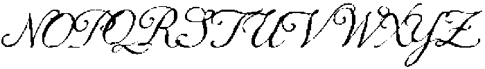 MarloweHouse Script otf (400) Font UPPERCASE