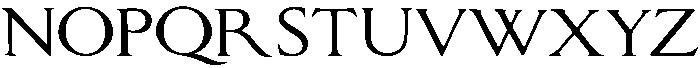 MarloweHouse Wide otf (400) Font UPPERCASE