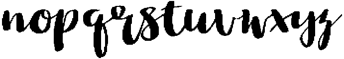Marmalade otf (400) Font LOWERCASE