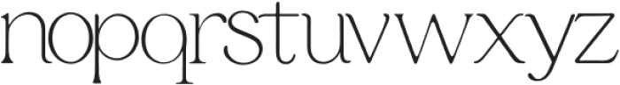 Marné Extra Light otf (200) Font LOWERCASE