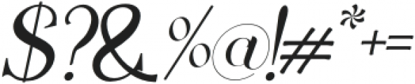 Maroba Italic Italic otf (400) Font OTHER CHARS