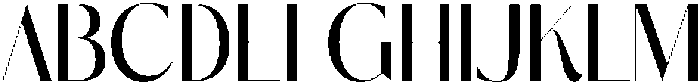 Marogis otf (400) Font UPPERCASE