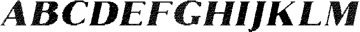 Marques Rounded Disco Italic otf (400) Font UPPERCASE