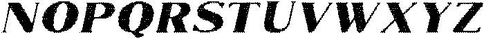 Marques Rounded Disco Italic otf (400) Font UPPERCASE