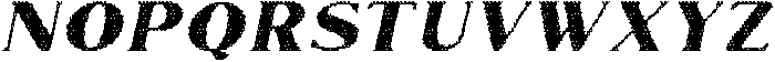 Marques Rounded Disco Italic otf (400) Font LOWERCASE