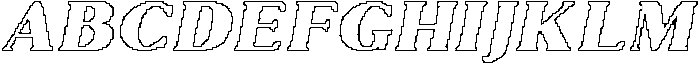 Marques Rounded Pixel Outline otf (400) FONT