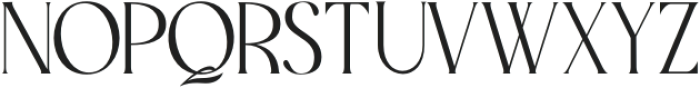 Marquis-Regular otf (400) Font UPPERCASE