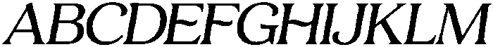 Marquise Oblique otf (400) Font UPPERCASE