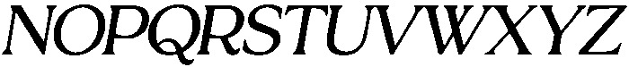 Marquise Oblique otf (400) Font UPPERCASE