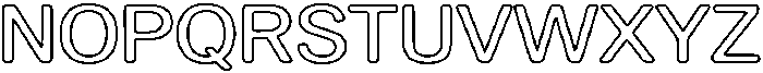 Marquise Outline otf (400) Font UPPERCASE