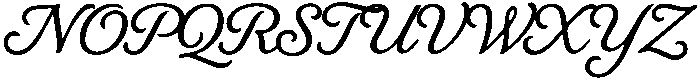 Marquise Script otf (400) Font UPPERCASE