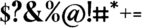 Marquito Signature Serif otf (400) Font OTHER CHARS