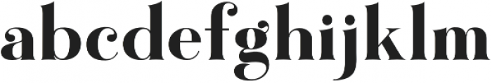 Marschel Bold otf (700) Font LOWERCASE