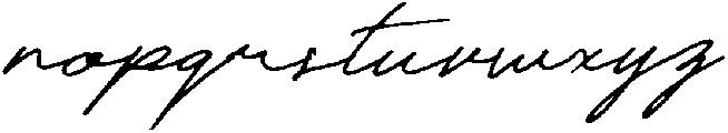Marseille Noir Script otf (400) Font LOWERCASE