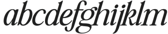 Marselo Italic Medium otf (500) FONT
