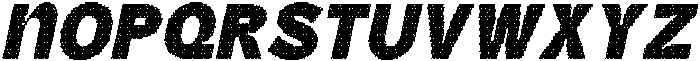 Marsen Disco Italic otf (400) Font UPPERCASE