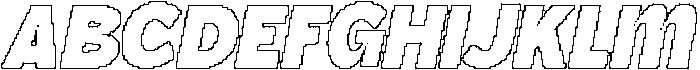 Marsen Pixel Outline otf (400) Font