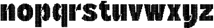 MarsenDisco-Regular otf (400) Font LOWERCASE