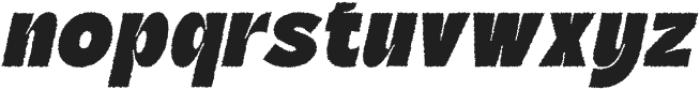 MarsenRough-Italic otf (400) Font LOWERCASE