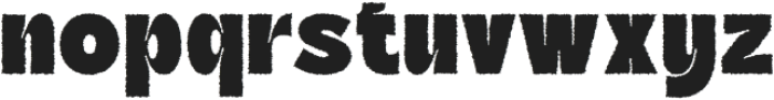 MarsenRough-Regular otf (400) Font LOWERCASE