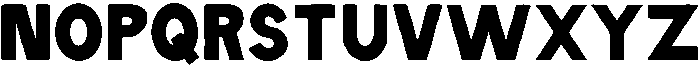 MarshHen Regular otf (400) Font UPPERCASE