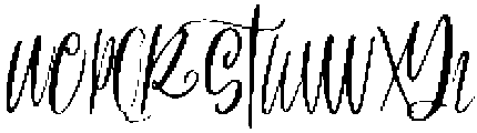 Marsha otf (400) Font LOWERCASE