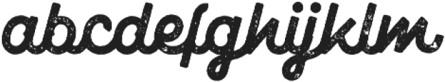 Marshfield Typeface Rough otf (400) Font LOWERCASE