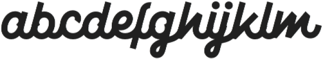 Marshfield Typeface otf (400) Font LOWERCASE