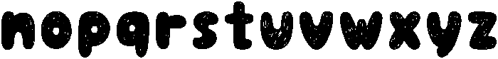 Marshmallow Regular otf (400) Font LOWERCASE