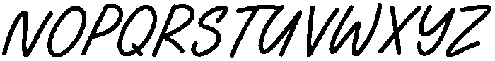 Marshmallow Regular otf (400) Font UPPERCASE