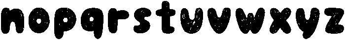 Marshmallow Regular otf (400) Font LOWERCASE