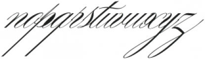 Marshynha Lovelytta Italic otf (400) Font LOWERCASE