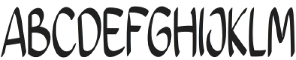 Marsivant Regular otf (400) Font UPPERCASE