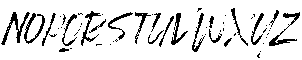 Marstain Regular otf (400) Font UPPERCASE